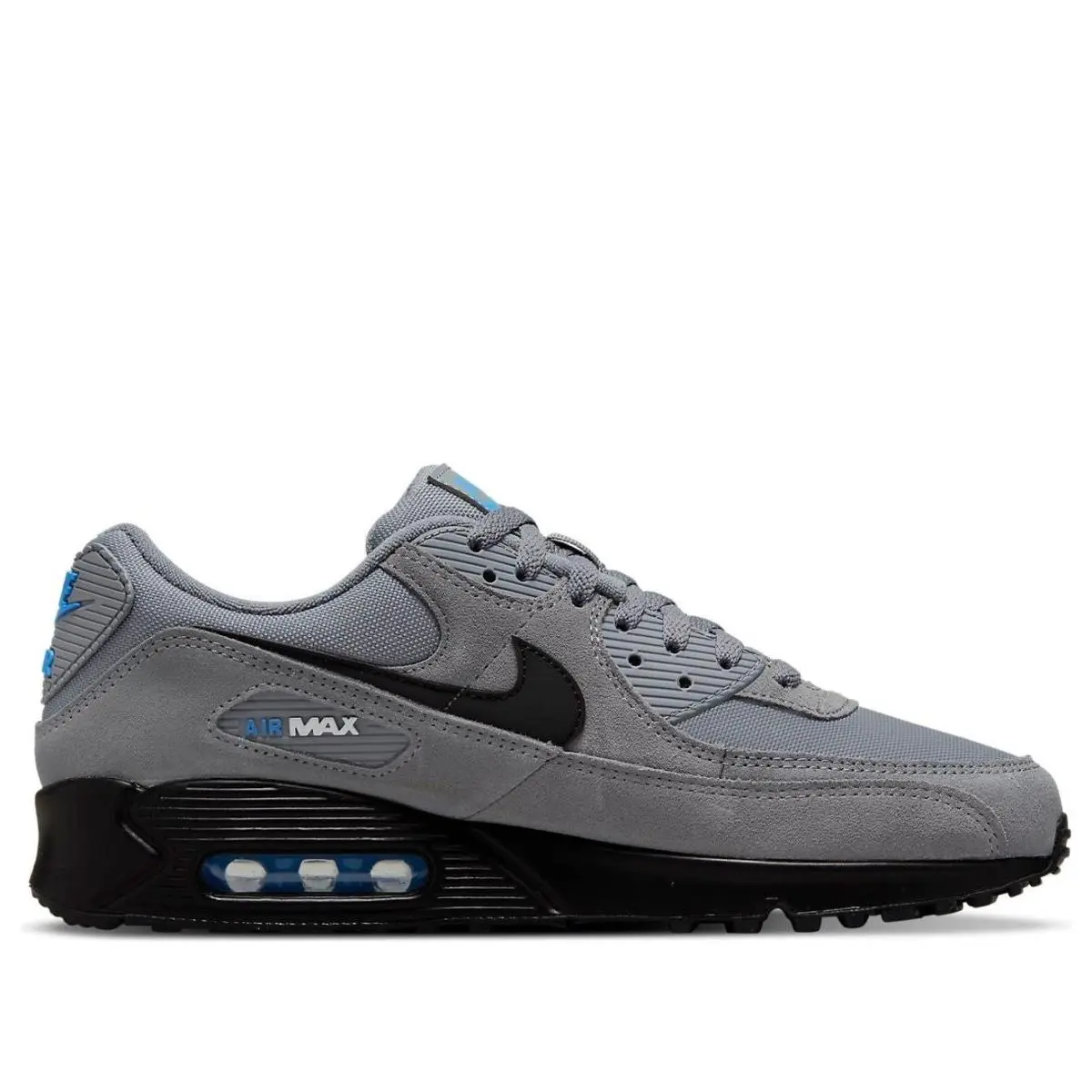 Nike shoes - Nike Air Max 90 - Air Max - DO6706-002 - Gray, Manufacturer: Smoke Grey/Light Photo Blue/Metallic Silver/Black 0