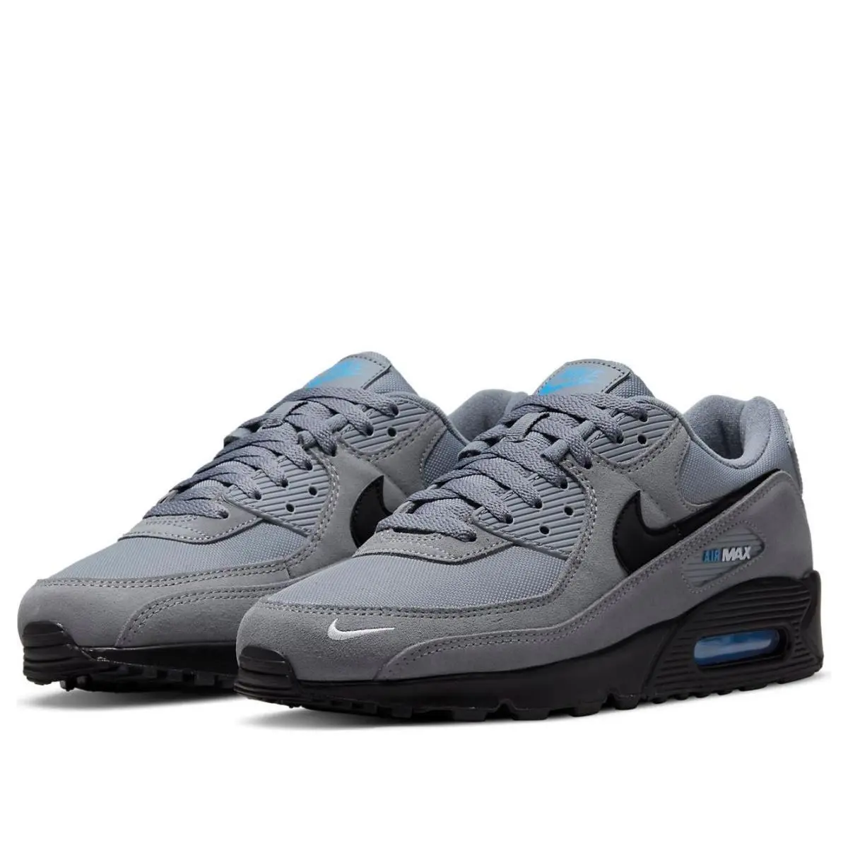 Nike shoes - Nike Air Max 90 - Air Max - DO6706-002 - Gray, Manufacturer: Smoke Grey/Light Photo Blue/Metallic Silver/Black 1