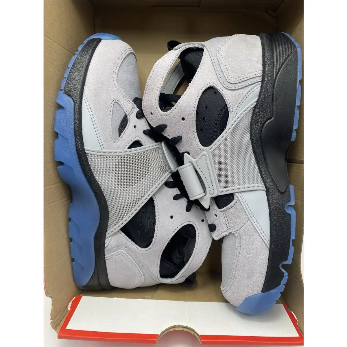 Nike shoes - Nike Air Huarache - Air Huarache - IH4469 012 - Wolf Grey/Star Blue-Black (UPC: 198485946606) 5