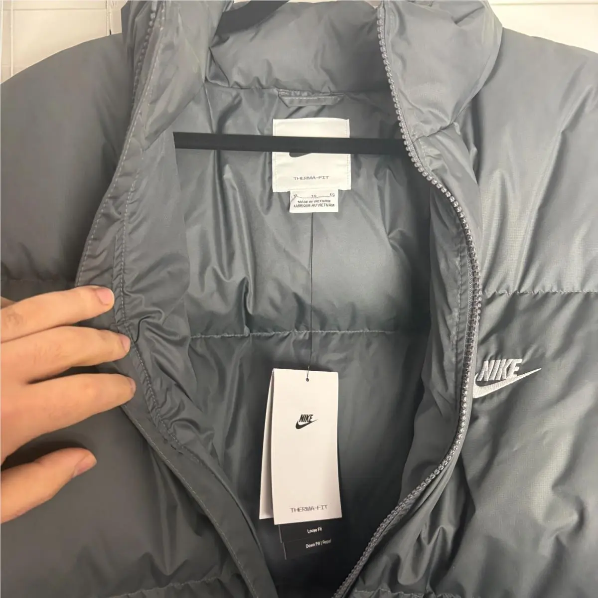 Nike clothing - Nike Down Club - Down Club - IB2975068 - Gray 3
