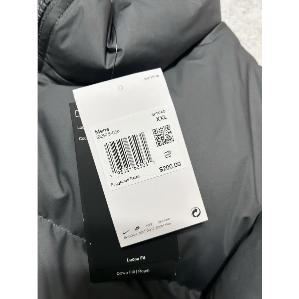 Nike clothing - Nike Sportswear Club - Sportswear Club - IB2975068 - Gray (UPC: 198481610167) 0