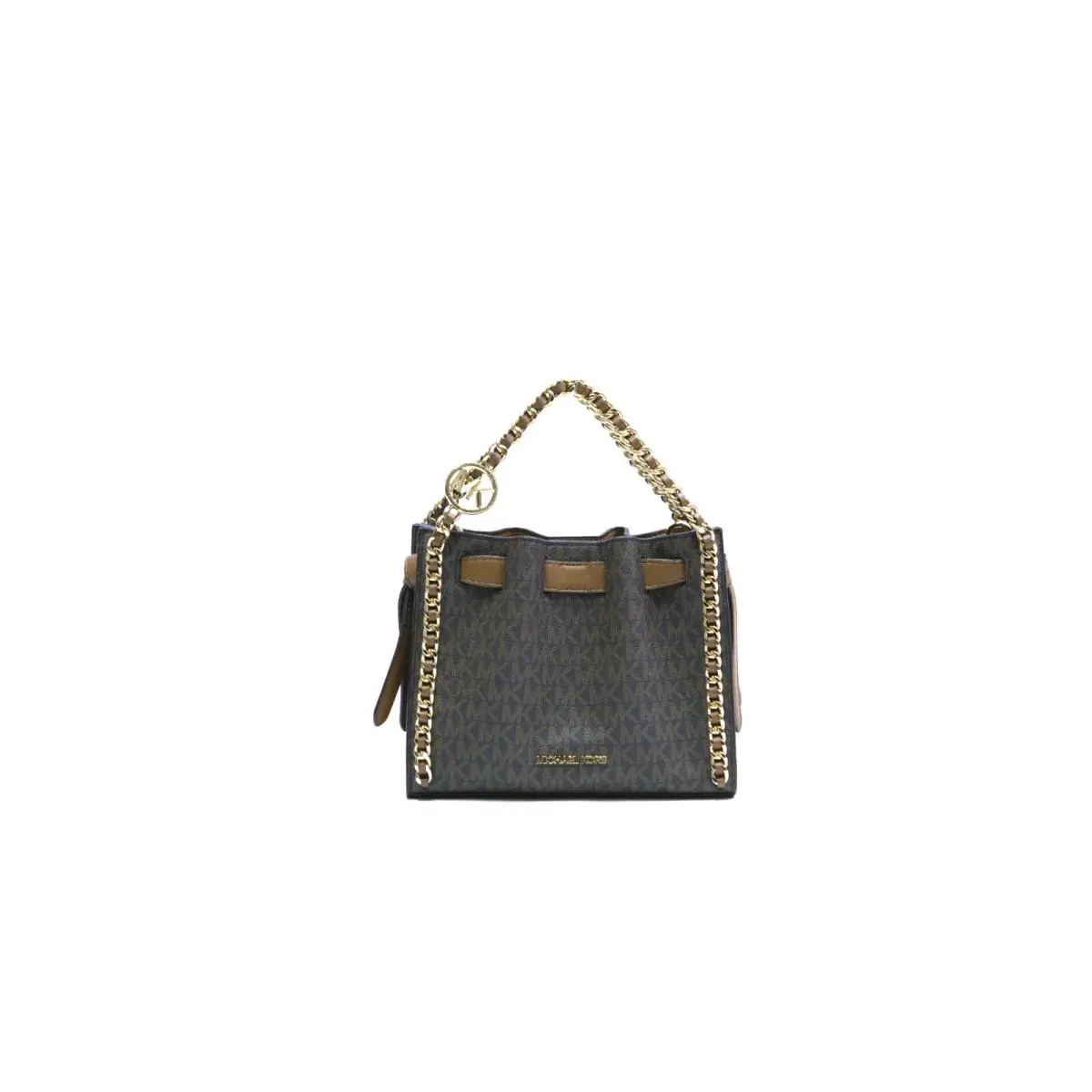 Michael Kors Mina Crossbody Bag- Brown