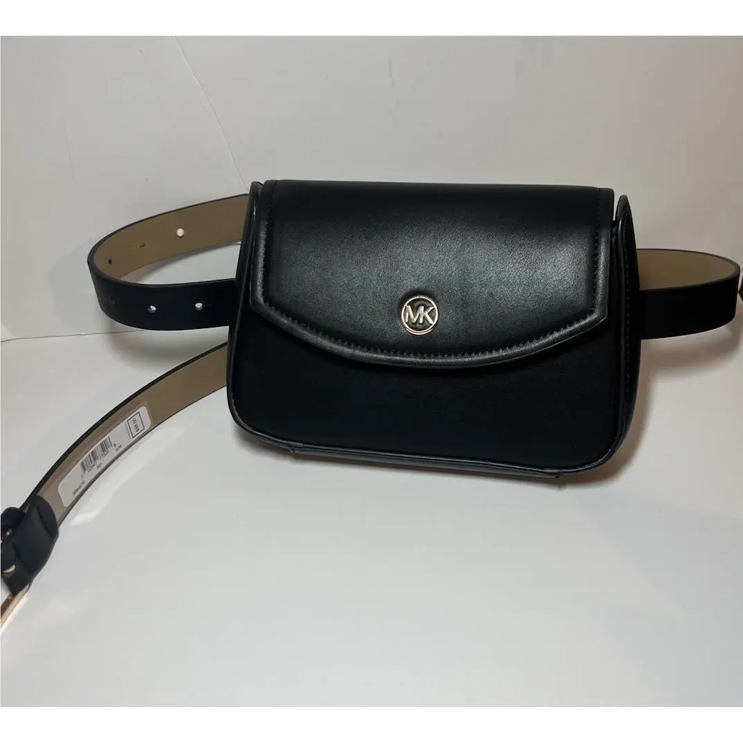 Michael Kors Fanny Pack Belt Bag Purse Small/medium Black