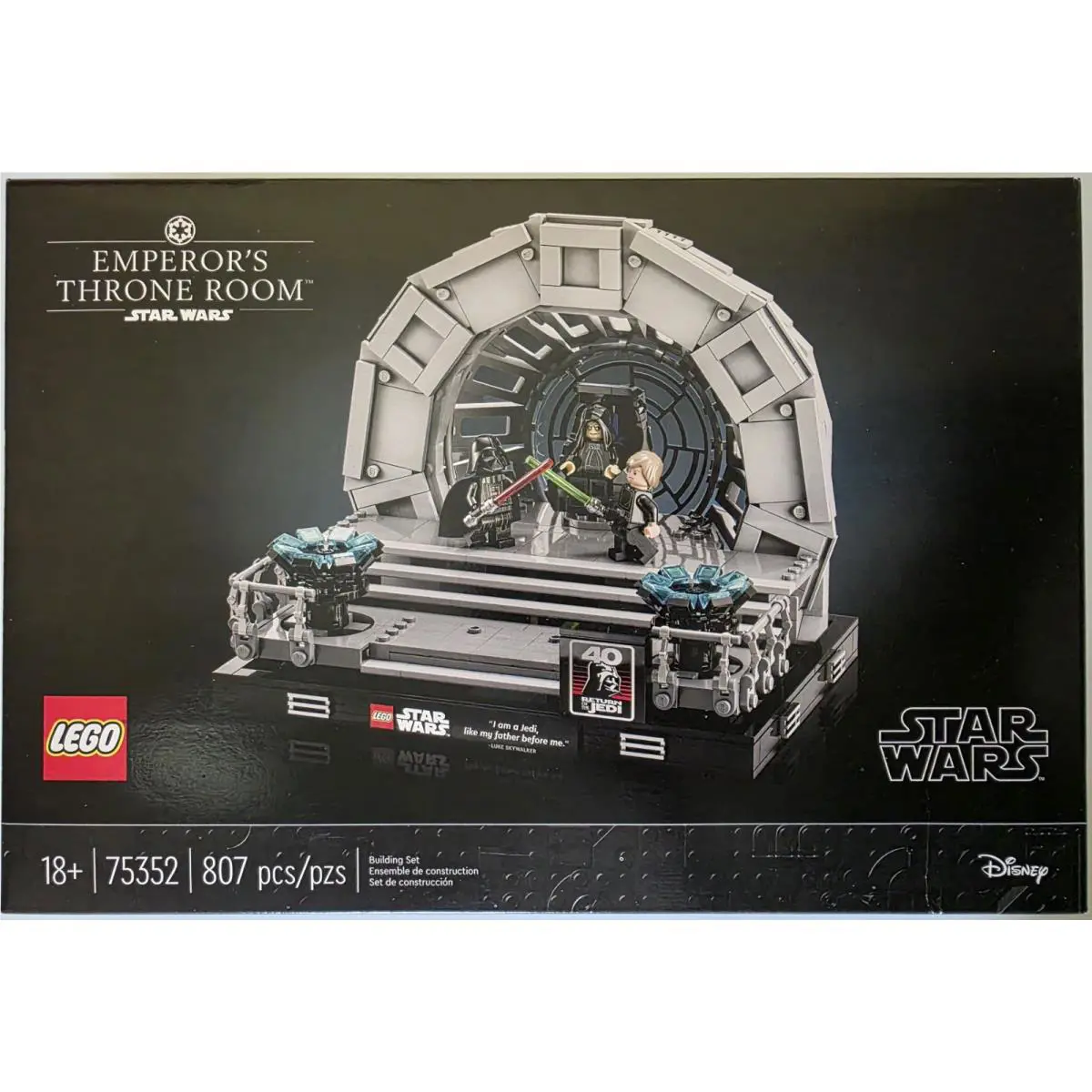 Lego 75352 Star Wars: Emperor`s Throne Room Diorama
