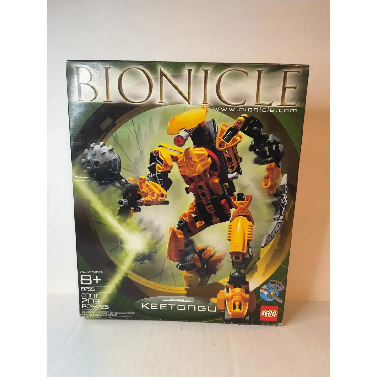 Lego 8755 Keetongu 2005 Bionicle Complete Set 214 Pieces - - - Mint