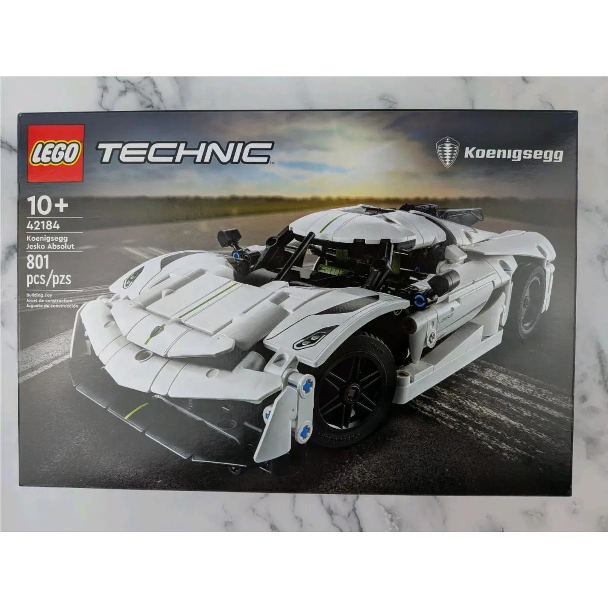 Lego 42184 Technic: Koenigsegg Jesko Absolut White Hypercar