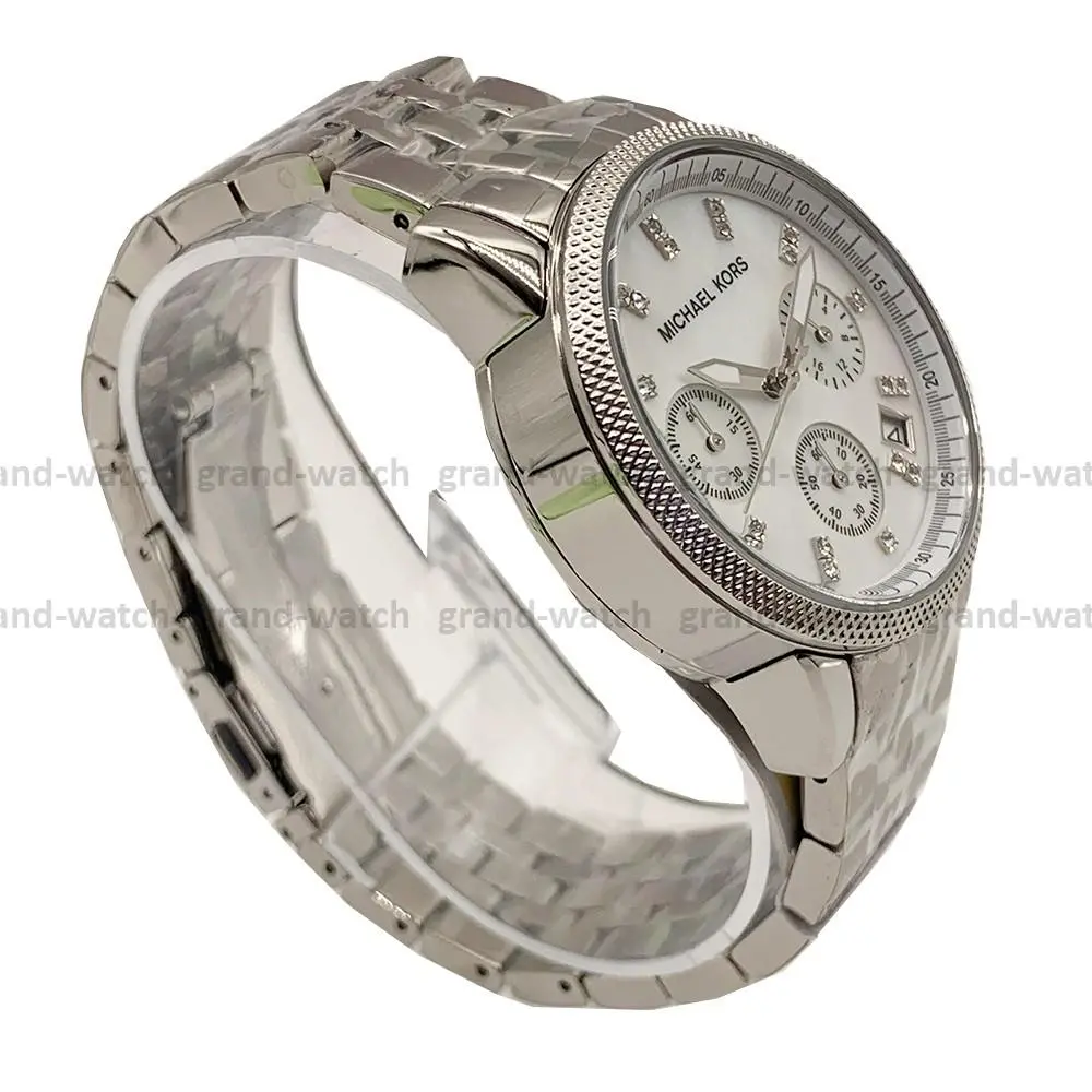 Michael Kors MK5020 Mother of Pearl Stainless Steel Chronograph Women`s Watch