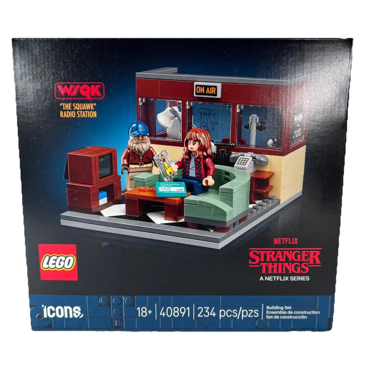 Lego 40891 Stranger Things Wsqk Radio Station Gwp