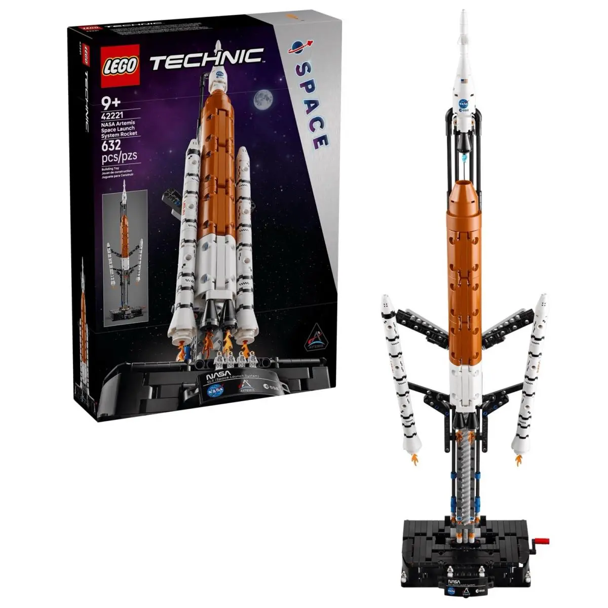 Lego Technic Nasa Artemis Space Launch System Rocket 42221
