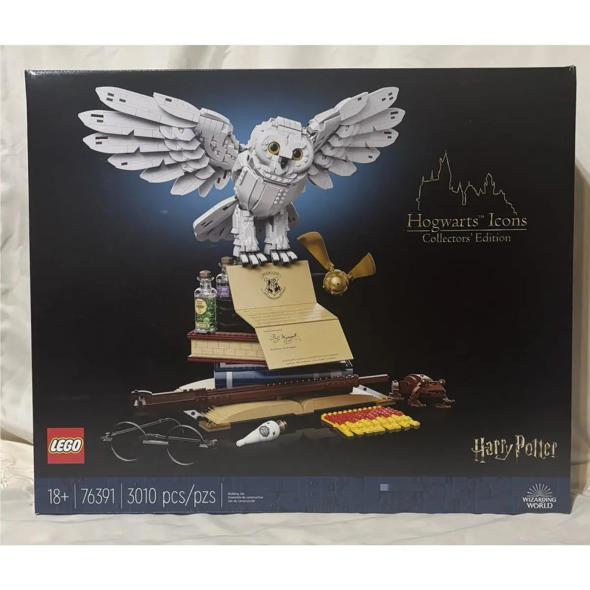 Lego 76391 Harry Potter: Hogwarts Icons Collectors` Edition Retired
