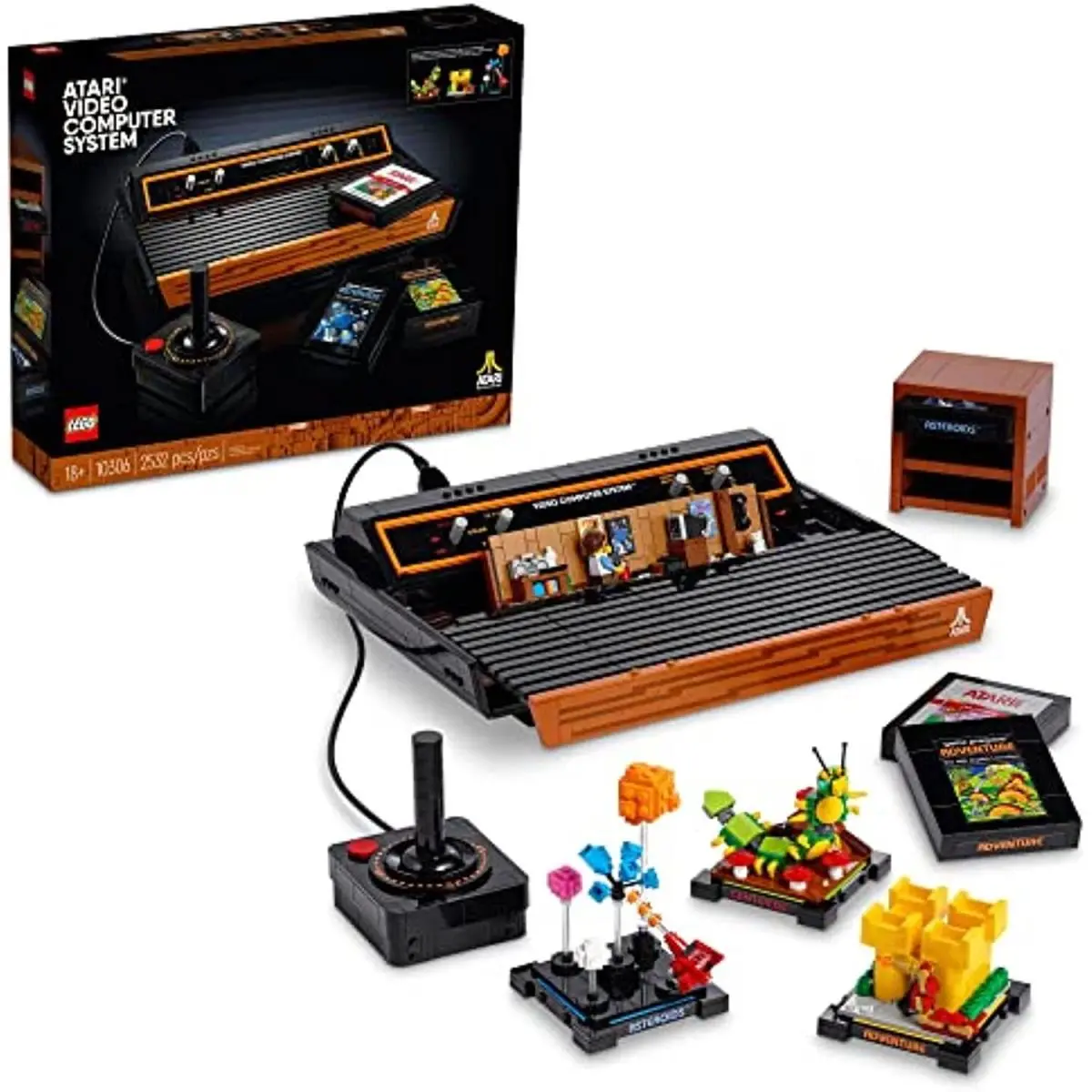 Atari Video Computer System Toy Building Block Lego Icons 2600 10306