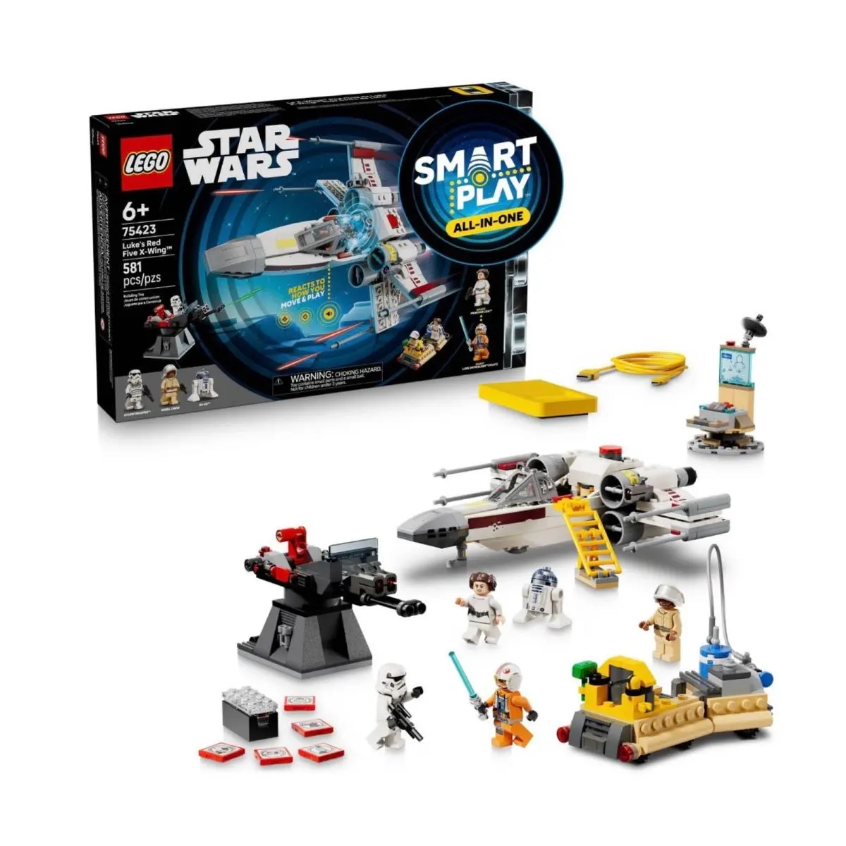 Lego Star Wars Smart Play: Luke’s Red Five X-wing 75423