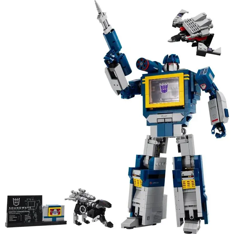 Lego Transformers 10358 Soundwave Set Misb