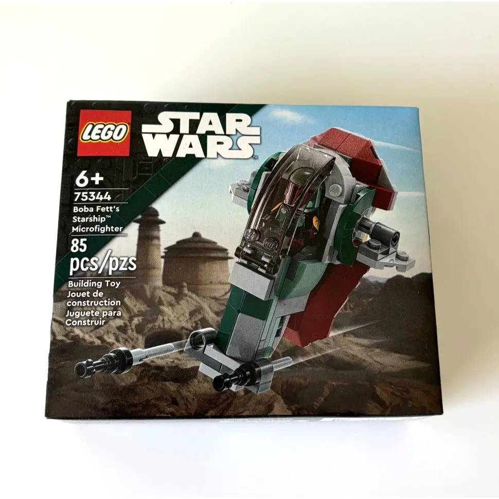 Lego Star Wars 75344 Boba Fett`s Starship Microfighter Misb Best Fett Minifigure