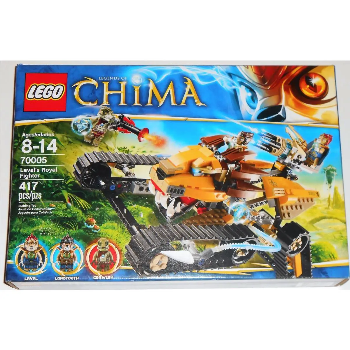 Lego Chima Laval`s Royal Fighter 70005 Retired Set