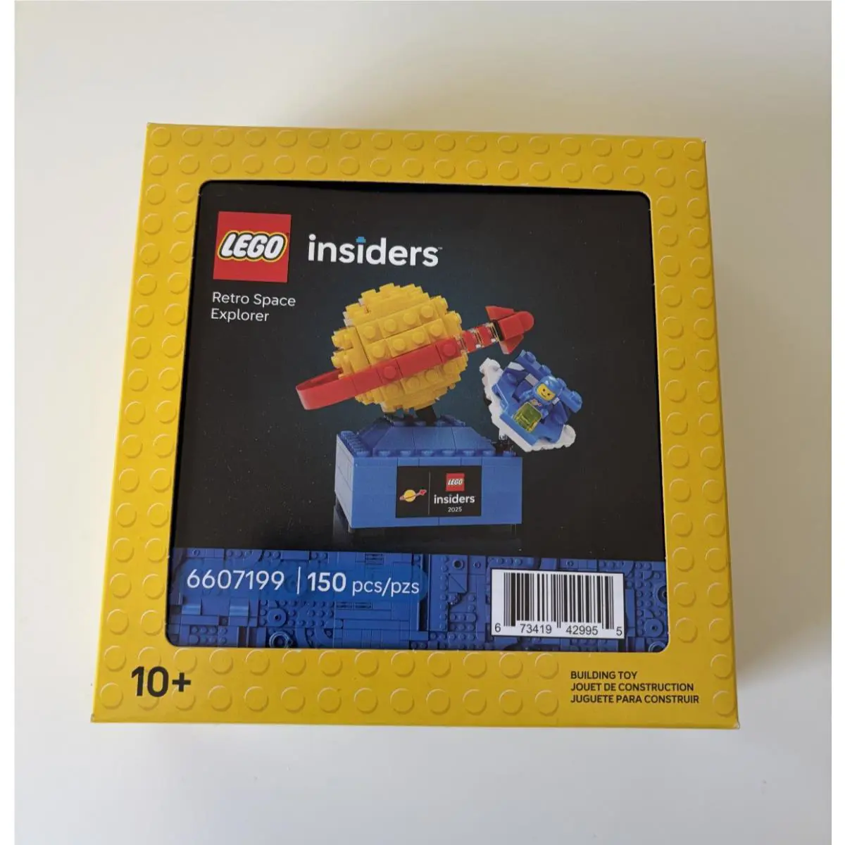Lego Insiders 6607199 Retro Space Explorer Set Misb