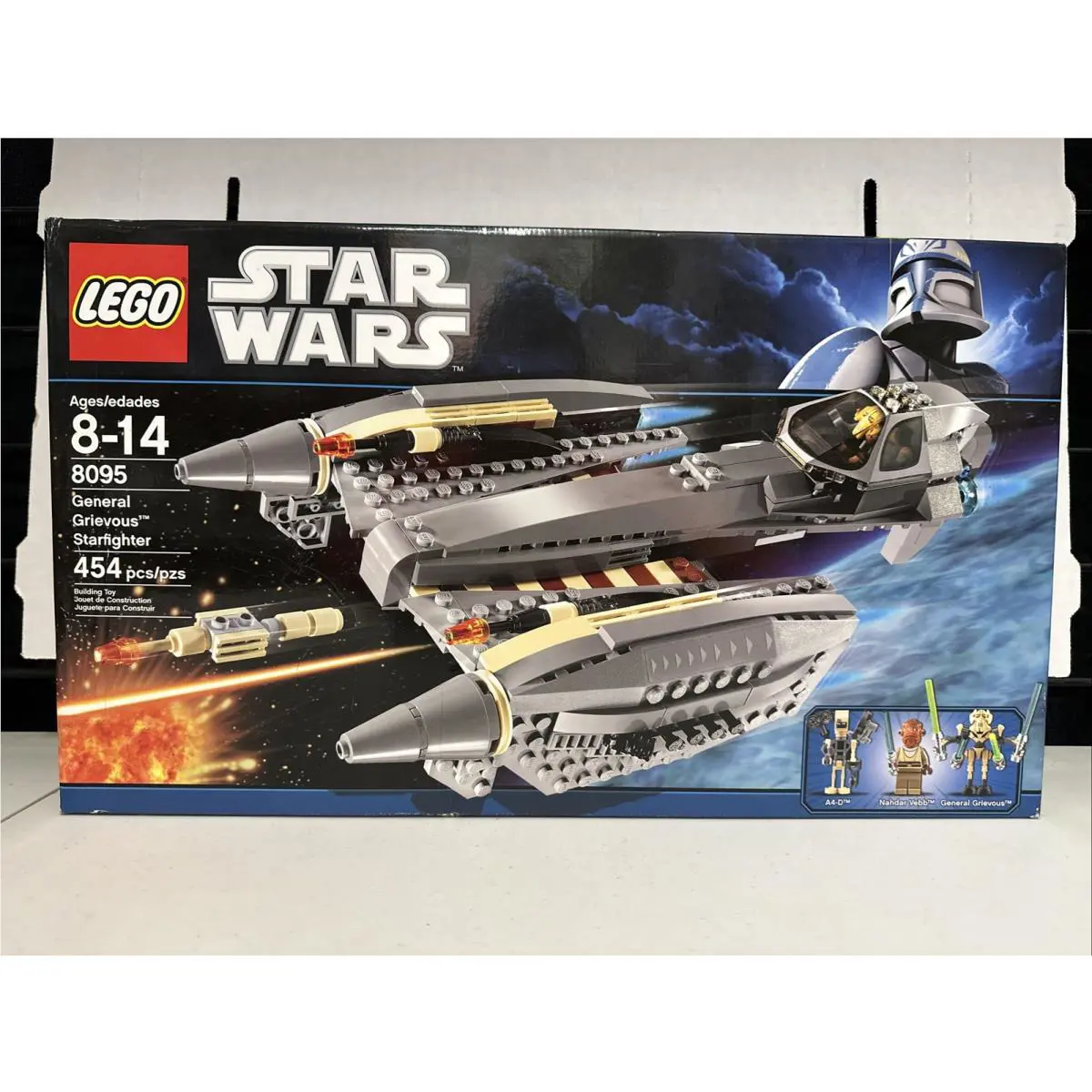 Lego Star Wars General Grievous Starfighter 8095 454pcs Sealed
