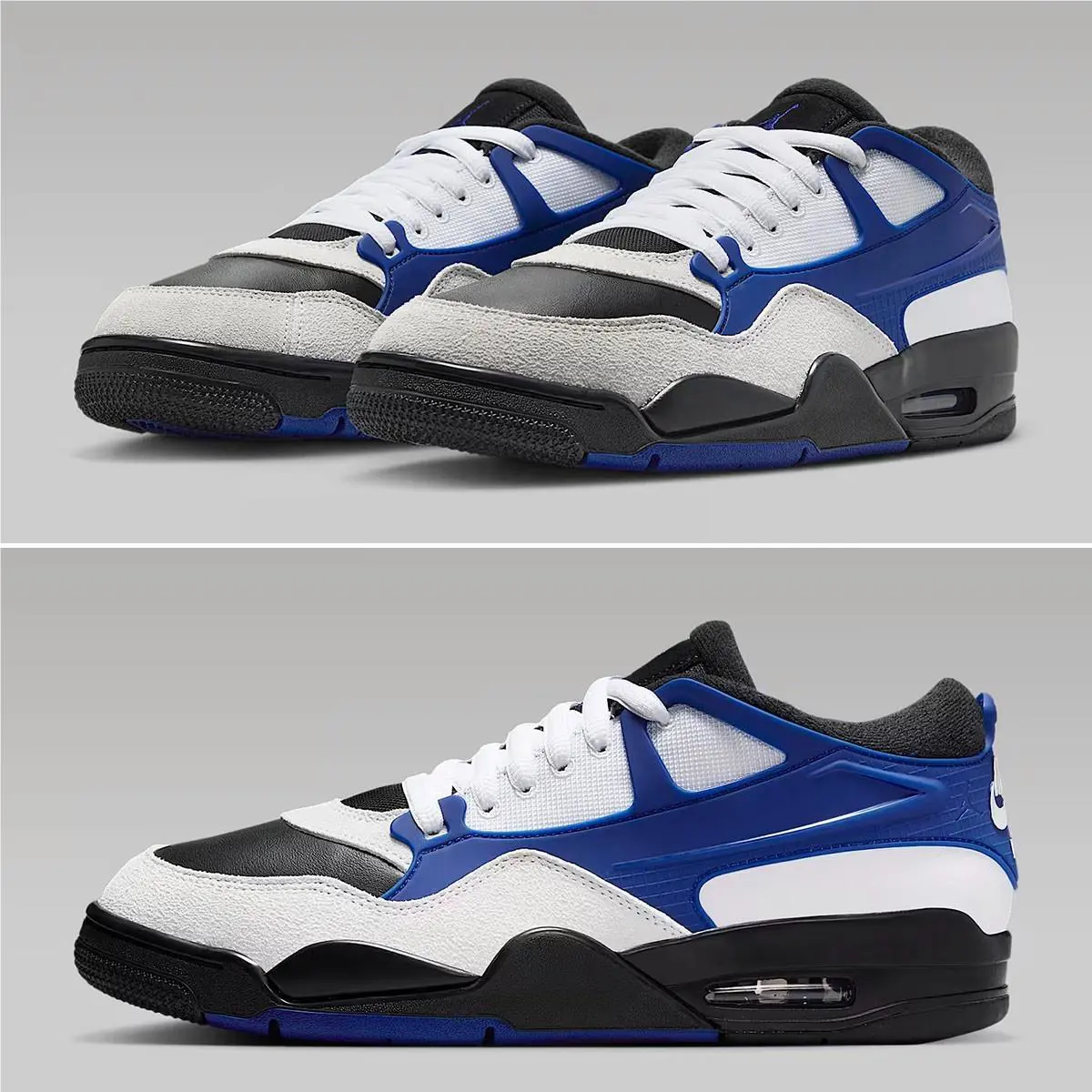 Nike shoes - Air Jordan 4 RM - Air - FQ7939-140 - White/Black/Deep Royal Blue 22