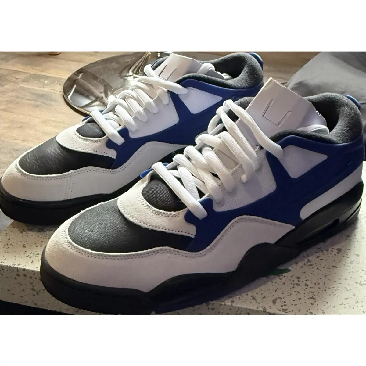 Nike Air Jordan 4 RM `deep Royal Blue` Men Size 12 FQ7939-140 Last Pair