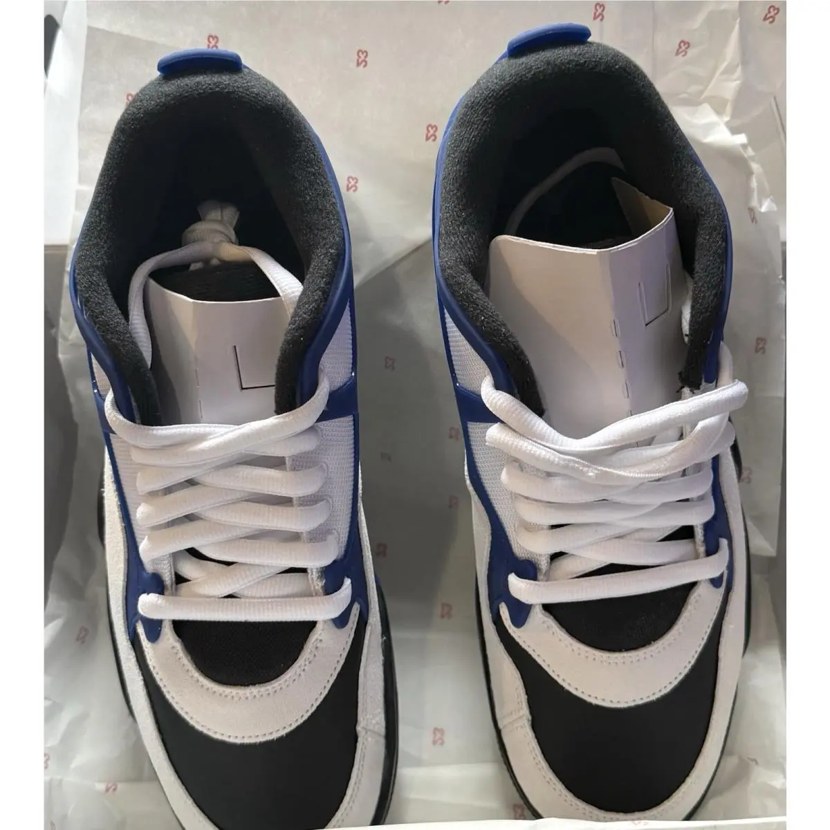 Nike shoes - Air Jordan 4 RM - Air - FQ7939-140 - White/Black/Deep Royal Blue 0
