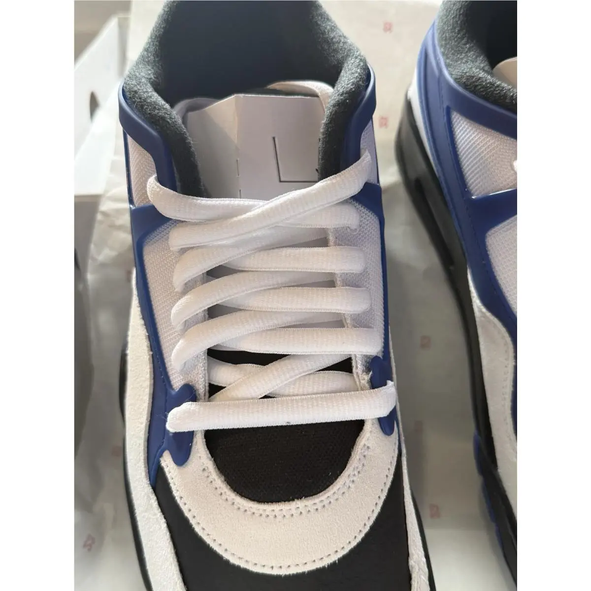 Nike shoes - Air Jordan 4 RM - Air - FQ7939-140 - White/Black/Deep Royal Blue 1
