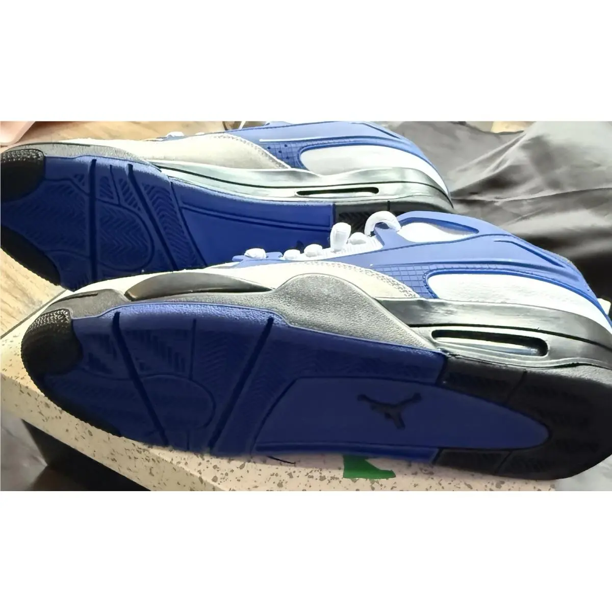 Nike shoes - Air Jordan 4 RM - Air - FQ7939-140 - White/Black/Deep Royal Blue 4