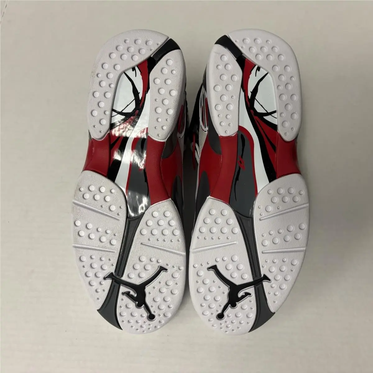 Nike shoes - Air Jordan 8 - Air - 305381-100 - White/Black-True Red (UPC: 198482699413) 5