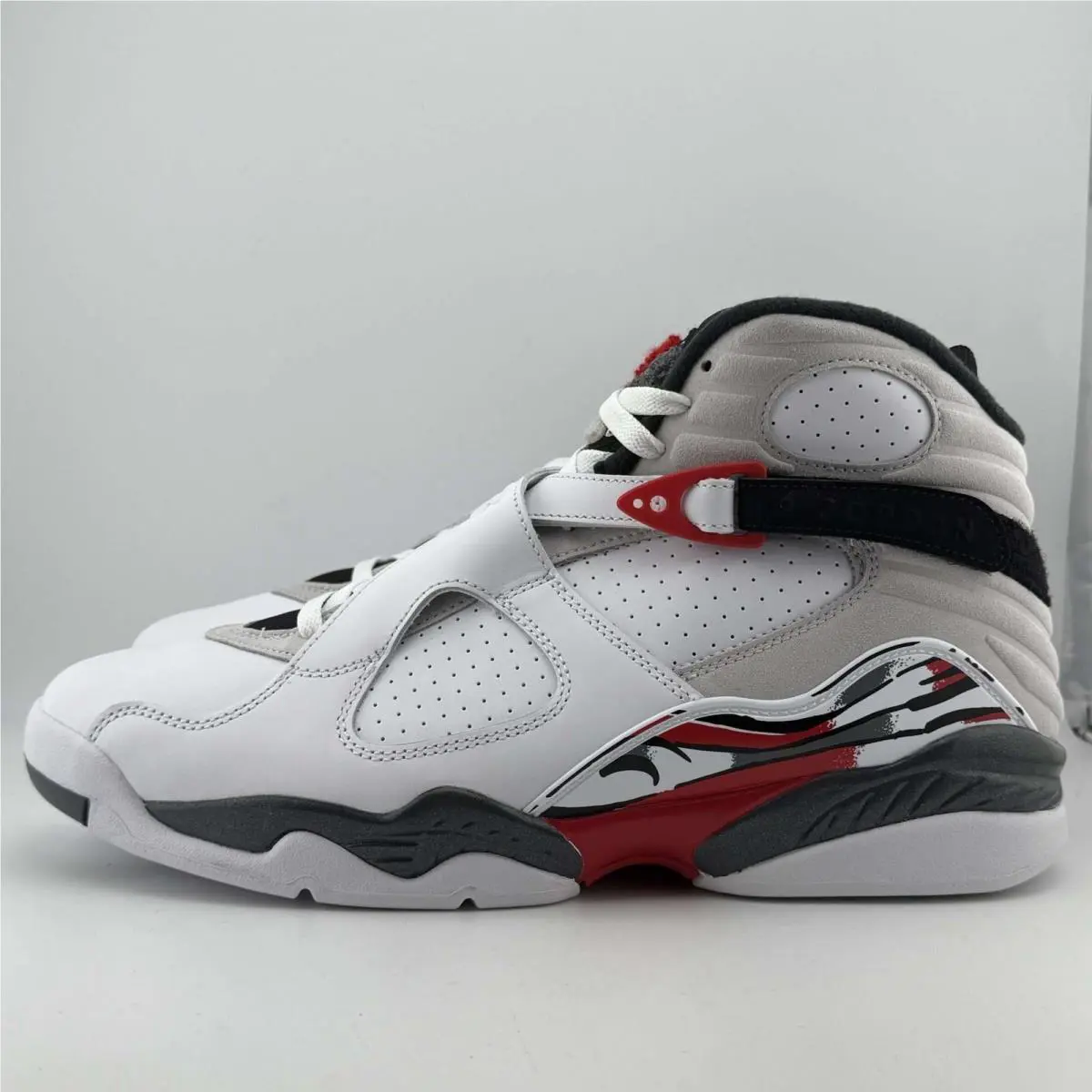 Nike shoes - Air Jordan 8 - Air - 305381-100 - White/Black-True Red (UPC: 198482699413) 0