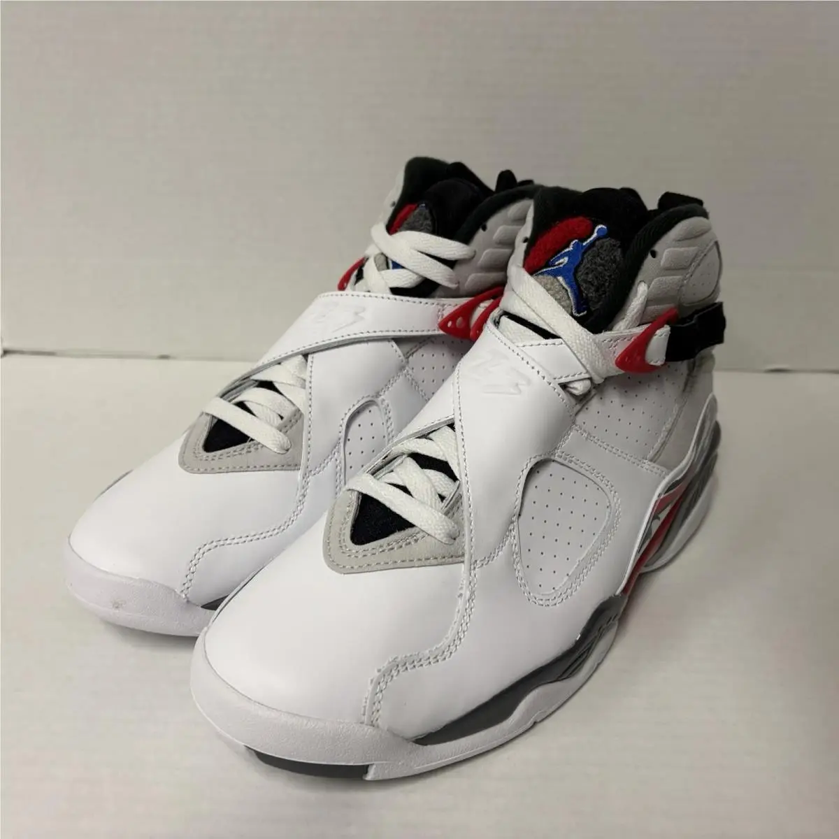 Nike shoes - Air Jordan 8 - Air - 305381-100 - White/Black-True Red (UPC: 198482699413) 2