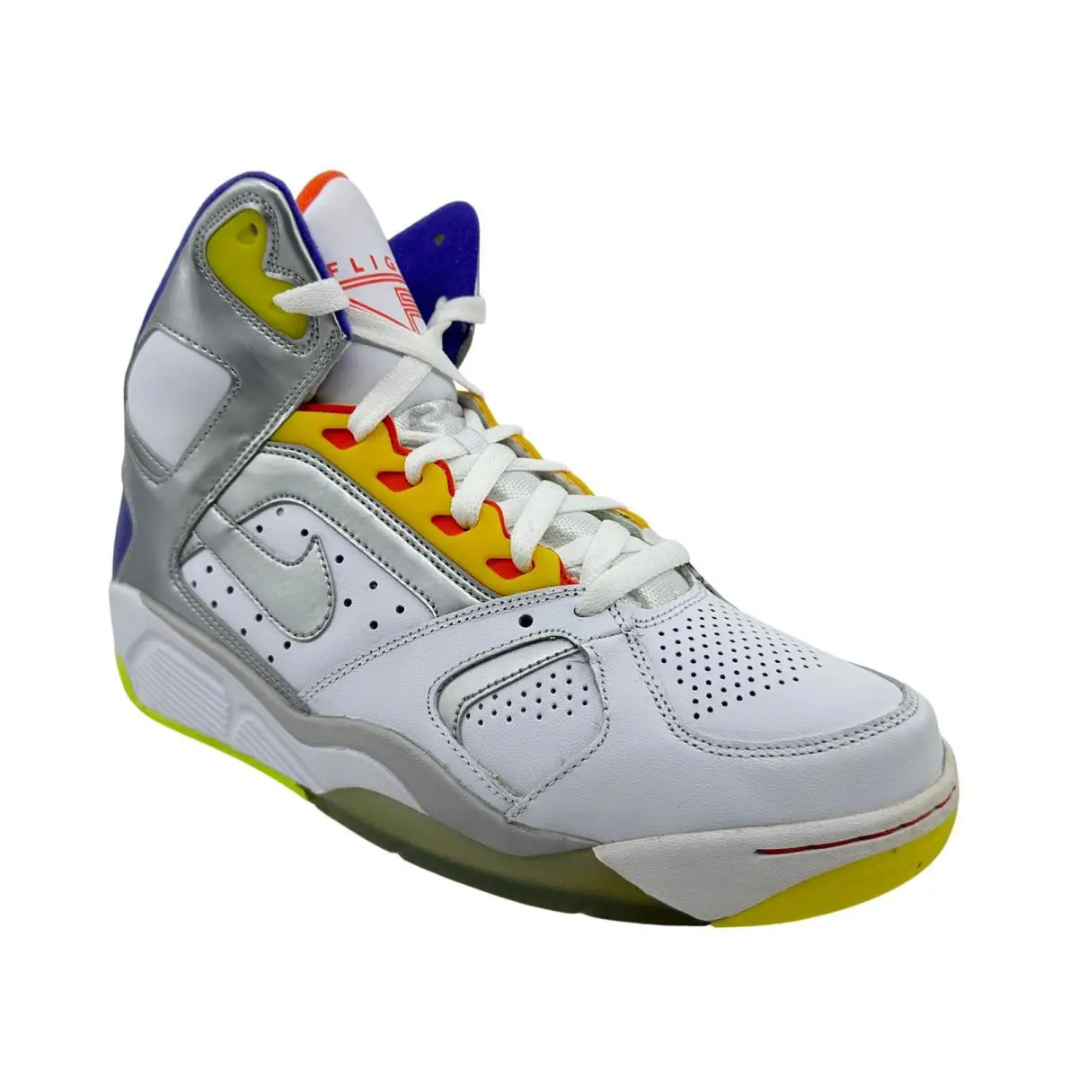 Nike shoes - Nike Air Flight Lite - Air Flight Lite - 329984 100 - White, Manufacturer: White Metallic Silver Grape 0