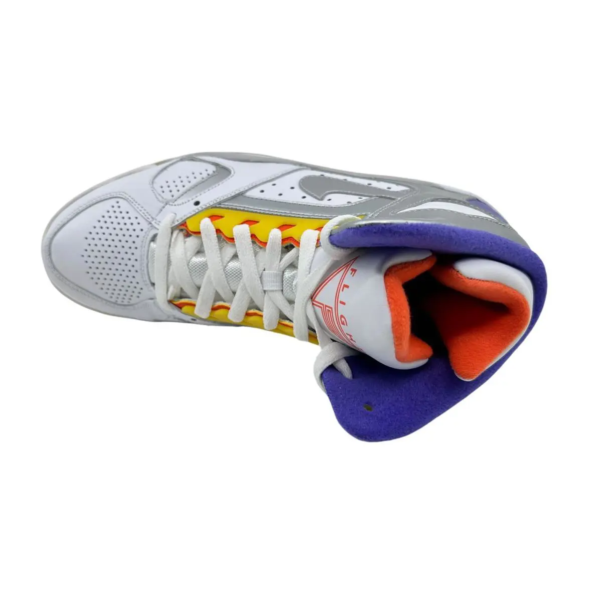 Nike shoes - Nike Air Flight Lite - Air Flight Lite - 329984 100 - White, Manufacturer: White Metallic Silver Grape 2