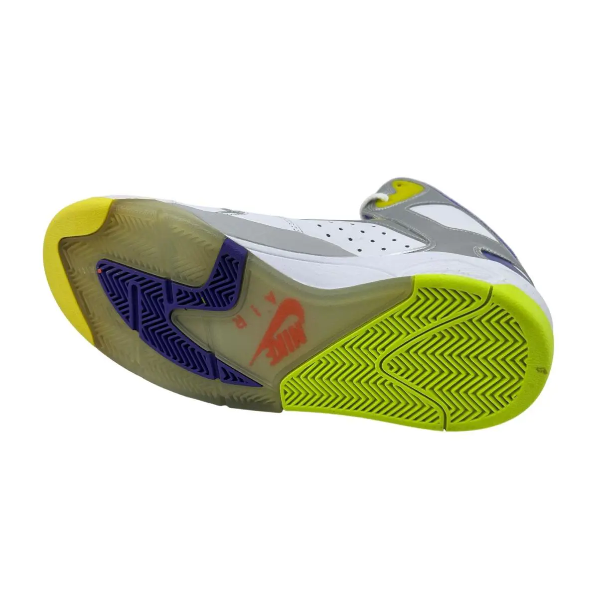 Nike shoes - Nike Air Flight Lite - Air Flight Lite - 329984 100 - White, Manufacturer: White Metallic Silver Grape 4
