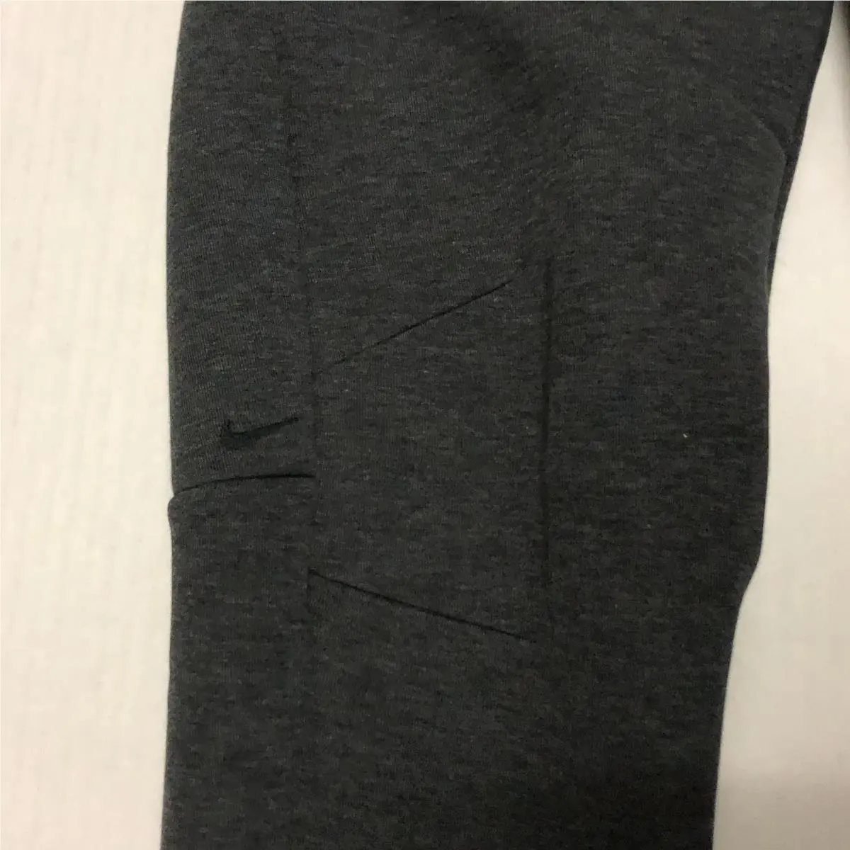 Nike clothing - Nike Tech Fleece Jogger - Tech Fleece Jogger - Black/Heather (UPC: 198485053144) 1