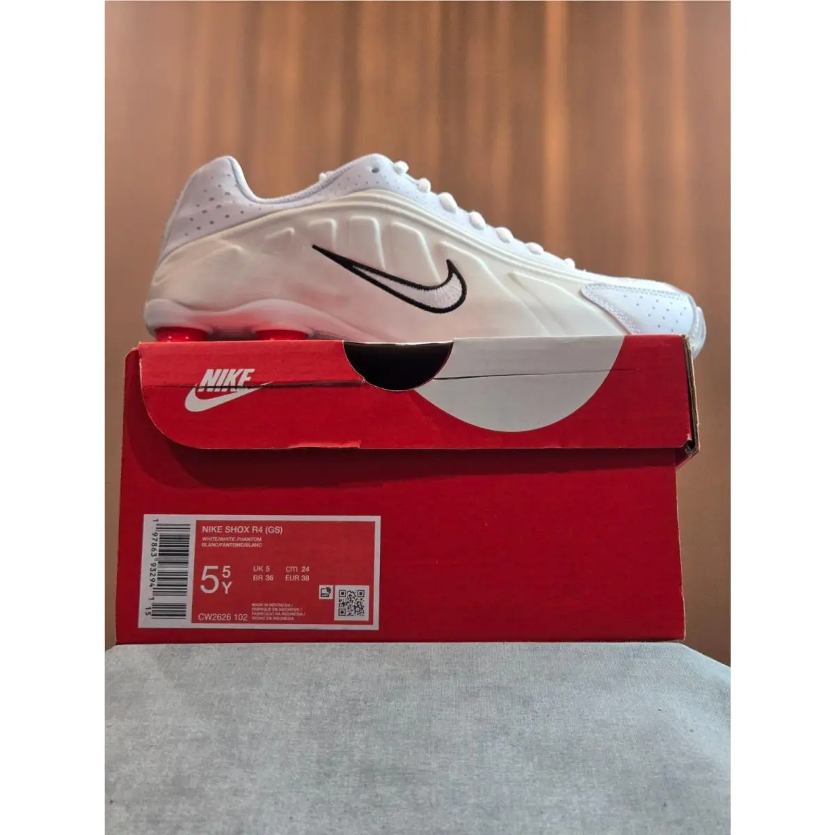 Nike shoes - Nike Shox R4 - Shox - CW2626-102 - White 6