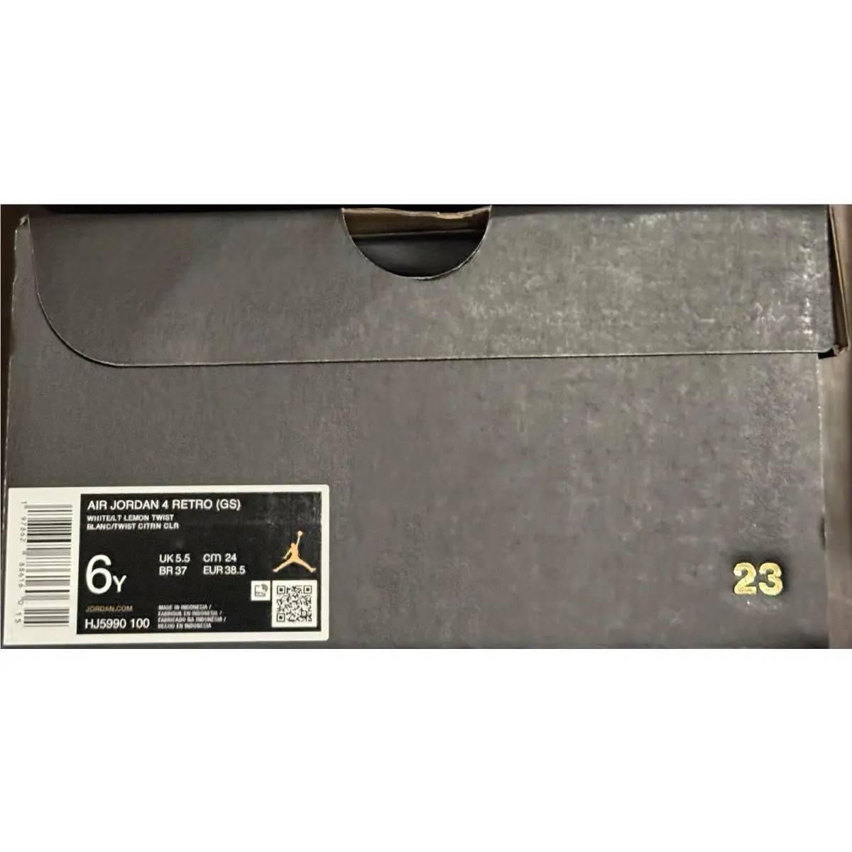 Nike shoes - Air Jordan 4 - Air - Yellow 5