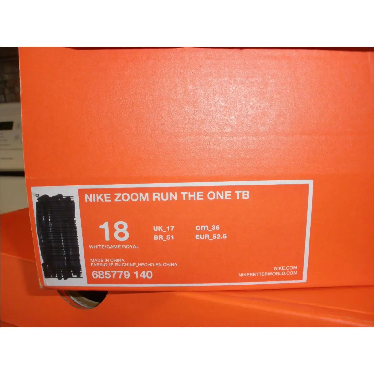 Nike shoes - Nike Zoom Run The One - white 3