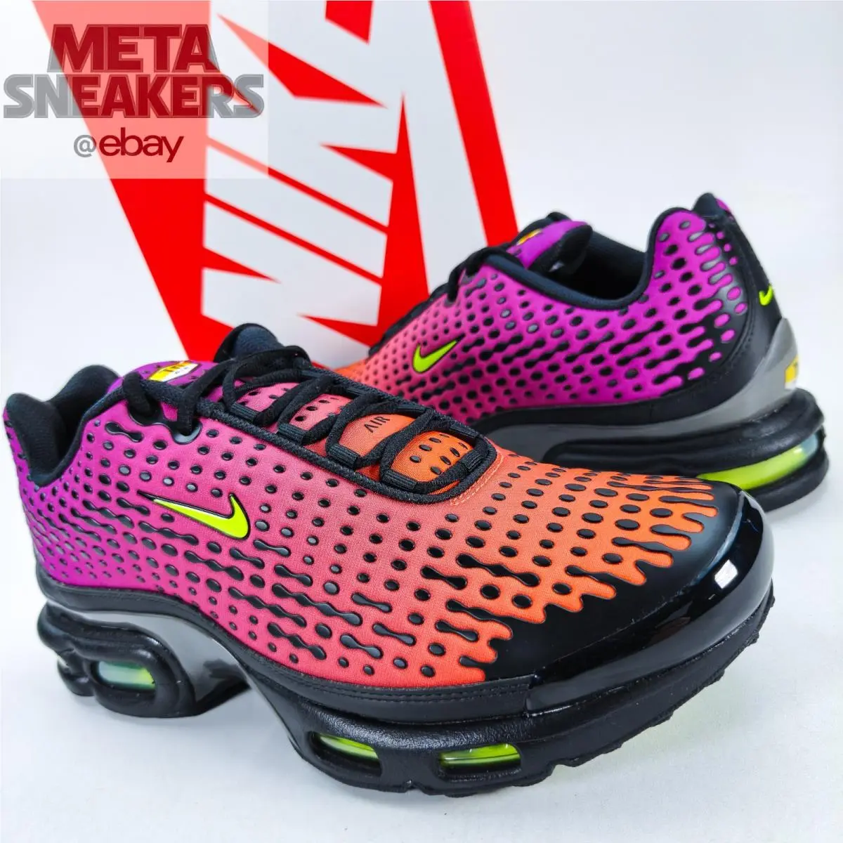 Nike shoes - Nike Air Max Plus - Air Max Plus - HQ2197-800 - Total Orange/Black/Cactus Flower/Volt 0