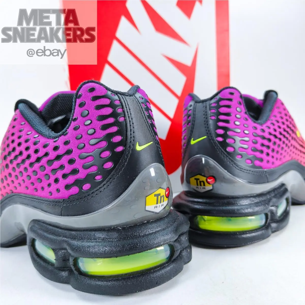 Nike shoes - Nike Air Max Plus - Air Max Plus - HQ2197-800 - Total Orange/Black/Cactus Flower/Volt 2