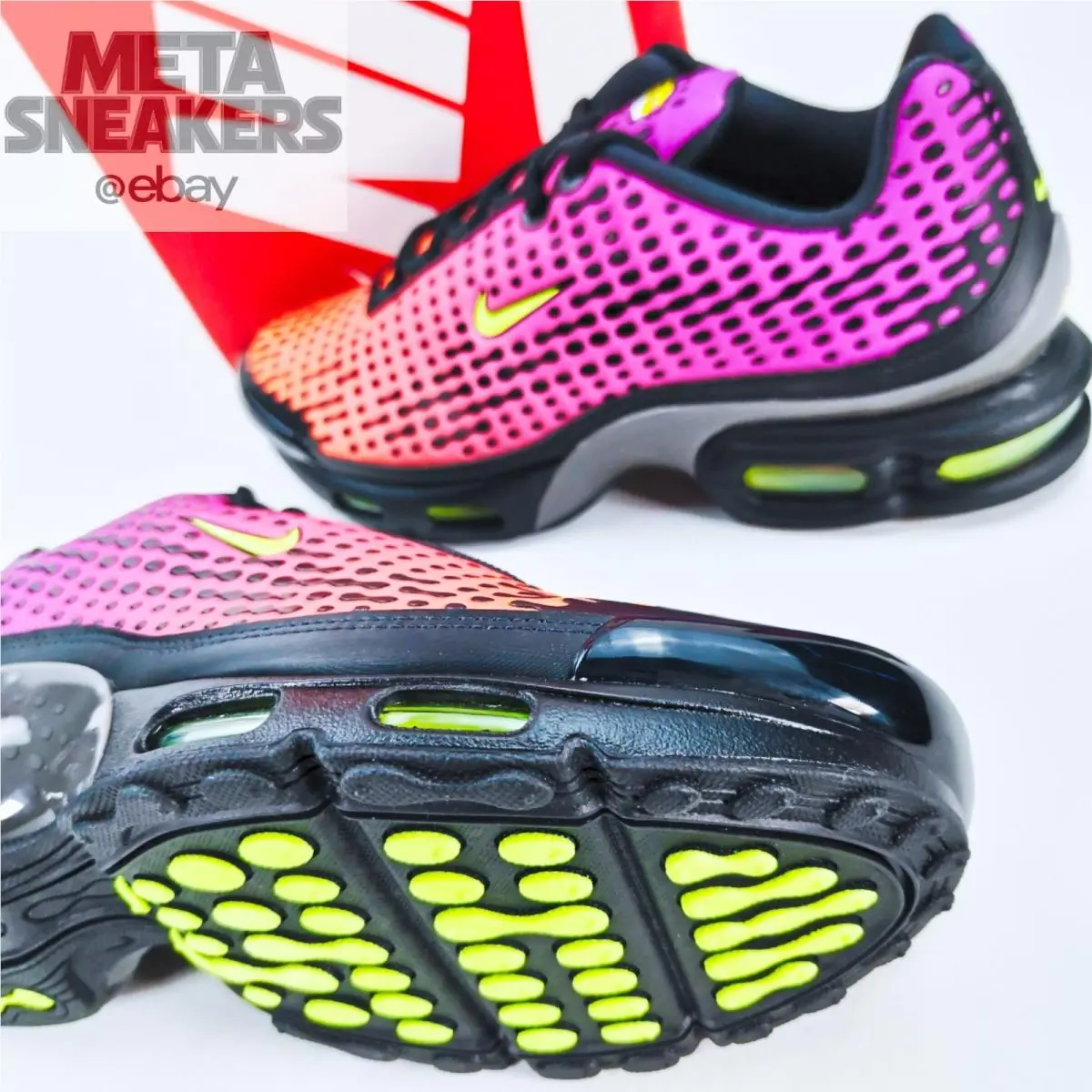 Nike shoes - Nike Air Max Plus - Air Max Plus - HQ2197-800 - Total Orange/Black/Cactus Flower/Volt 5