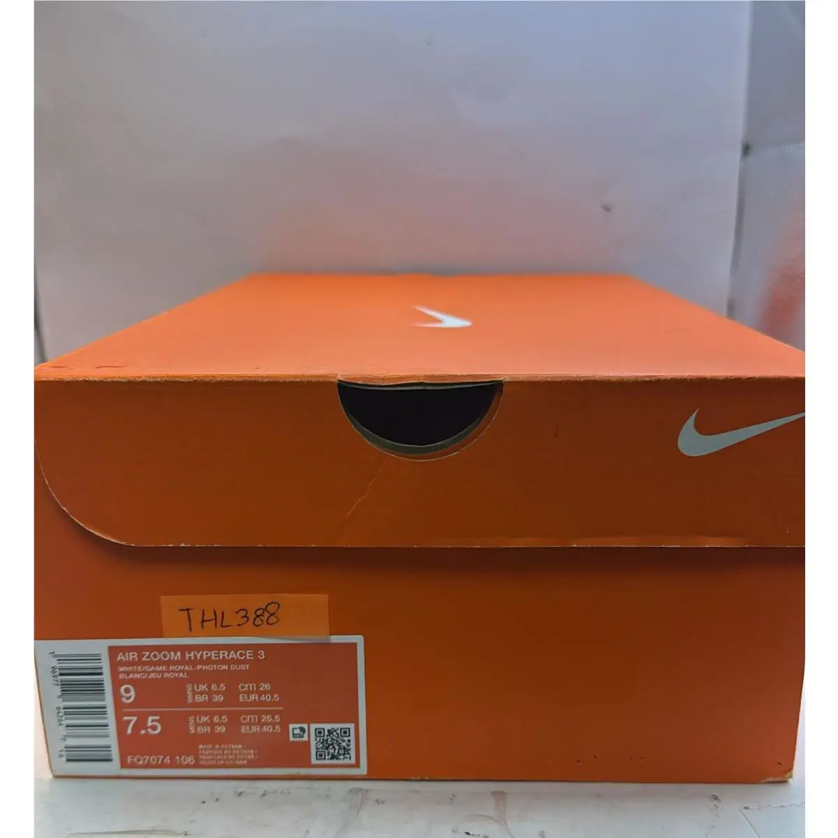 Nike shoes - Nike Air Zoom Hyperace - Air Zoom Hyperace - White/Game Royal/Brown (UPC: 196977642647) 7