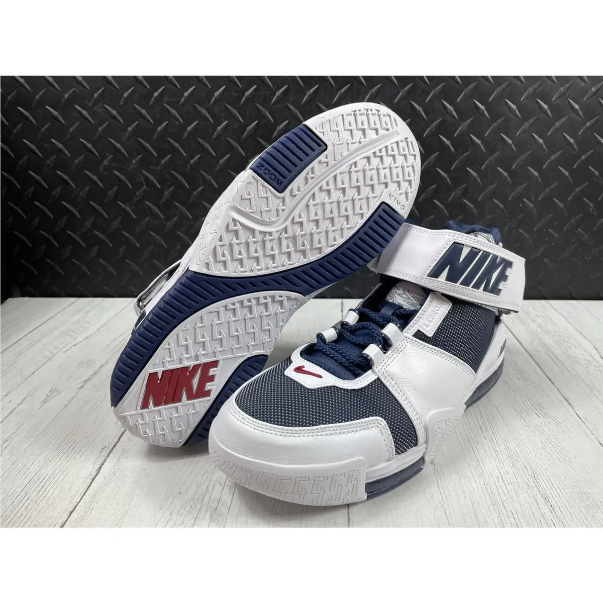 Nike shoes - Nike Zoom LeBron 2 - Zoom LeBron - DR0826-100 - Blue 4