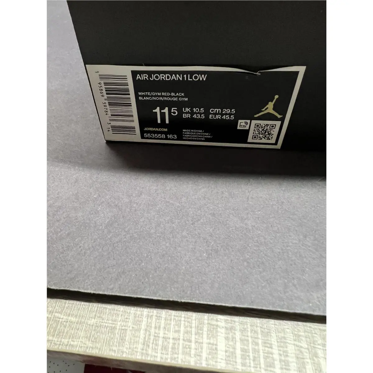 Nike shoes - Air Jordan 1 Low - Air Low - White 3