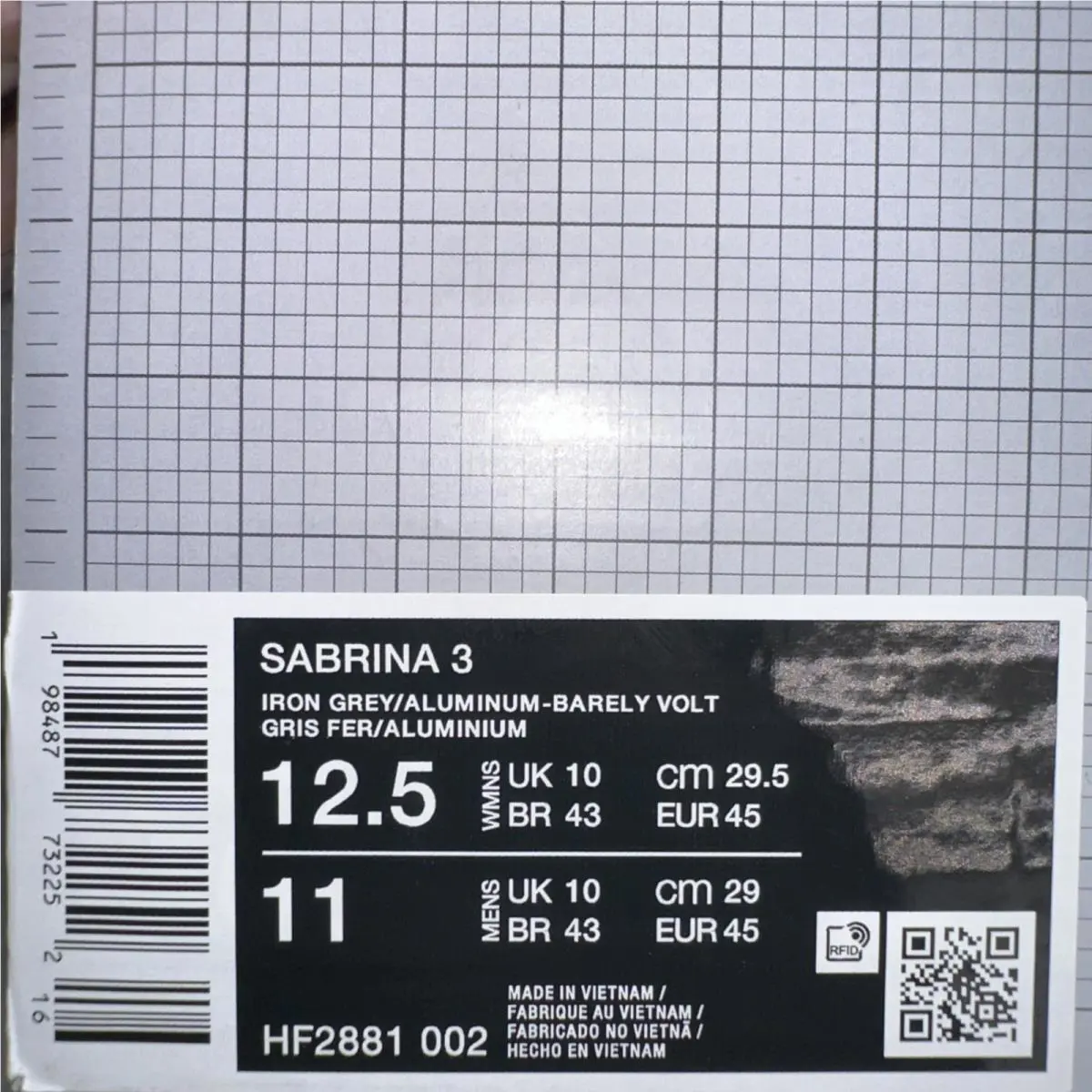 Nike shoes - Nike Sabrina - Sabrina - HF2881-002 - Gray 4