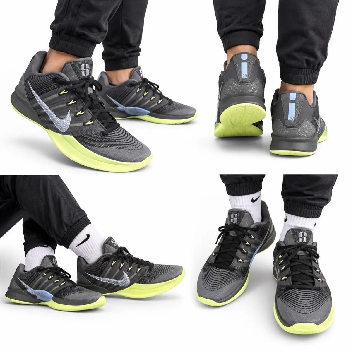 Nike Sabrina 3 “iron Grey Volt” Basketball Shoes Women 11.5/Men 10 HF2881-002