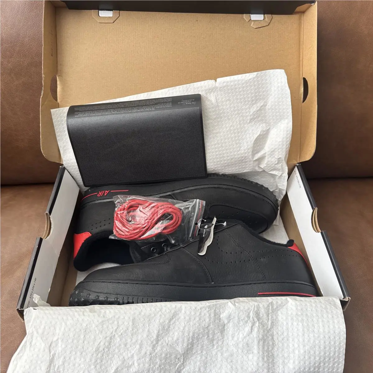 Nike shoes - Nike Air Force 1 - Air Force - 487970-100 - Black (UPC: 883419302190) 4