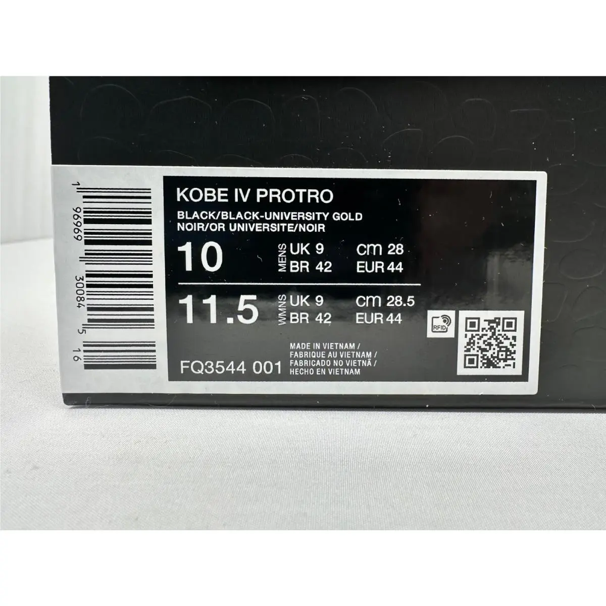 Nike shoes - Nike Kobe 4 - Kobe - Black (UPC: 196969300845) 9