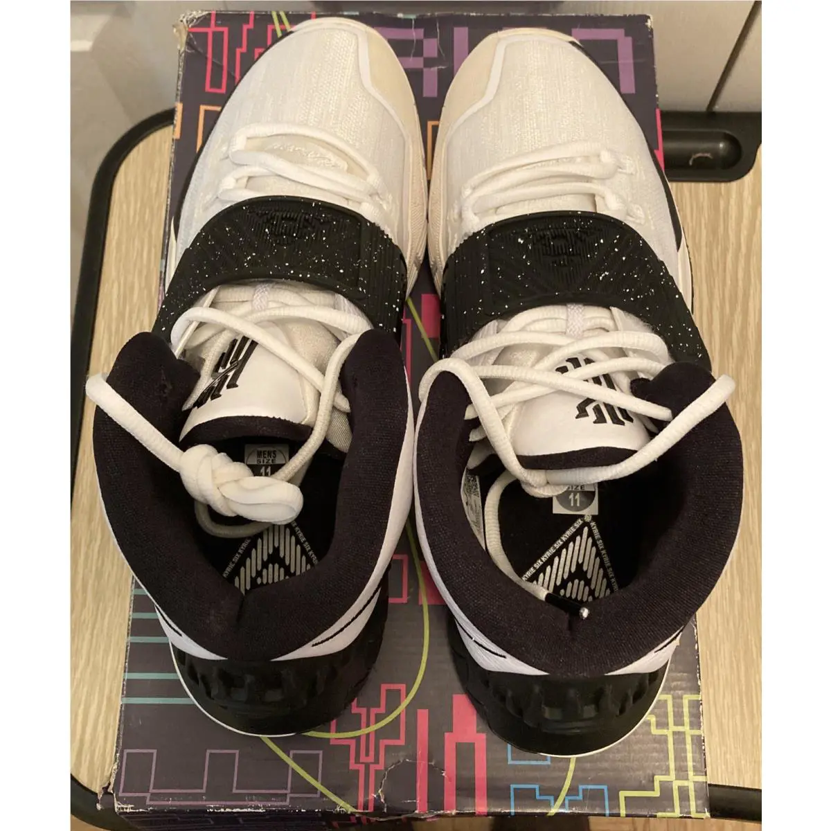 Nike shoes - Nike Kyrie 6 - Kyrie - CK5869 101 - White, Manufacturer: White/Black/Pure Platinum 2