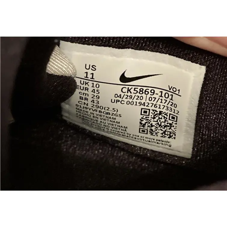 Nike shoes - Nike Kyrie 6 - Kyrie - CK5869 101 - White, Manufacturer: White/Black/Pure Platinum 5