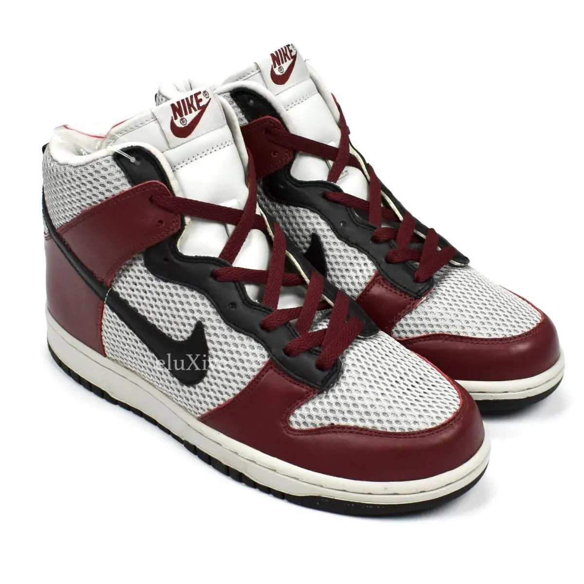 Nike shoes - Nike Dunk High - Dunk High - 306968-601 - Gray, Manufacturer: Soft Grey/Univ Red 0