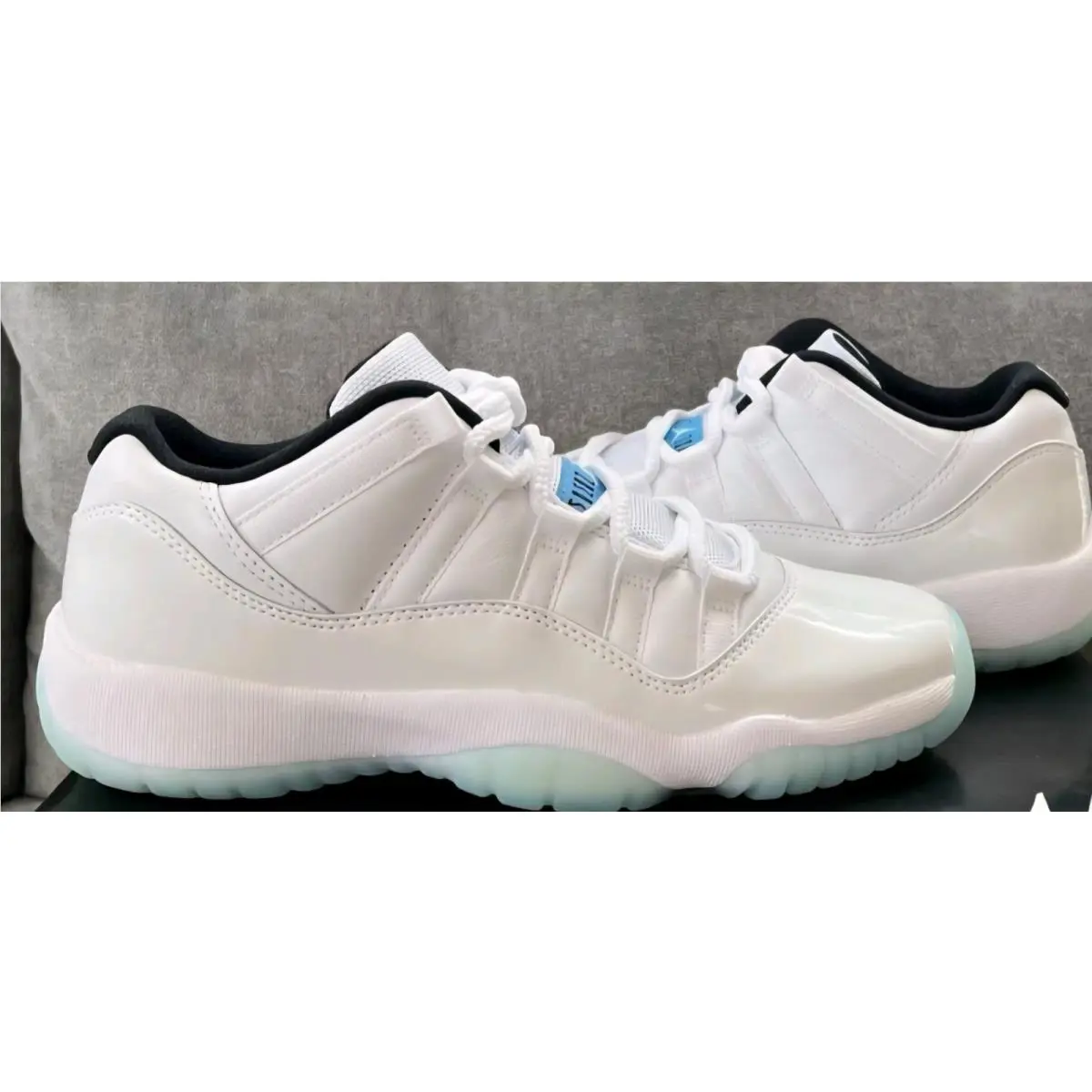 Nike shoes - Air Jordan 11 - Air - White (UPC: 194956640646) 6